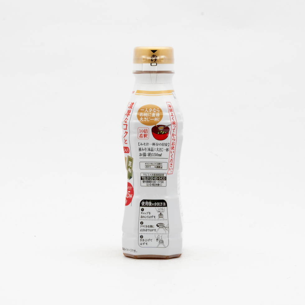 Marukome Liquid Miso (Eki-Miso Ryotei no Aji) 430g