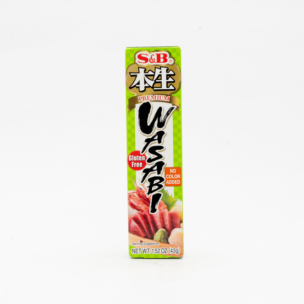 S&B Wasabi Paste (Bio Gluten-free) 43g