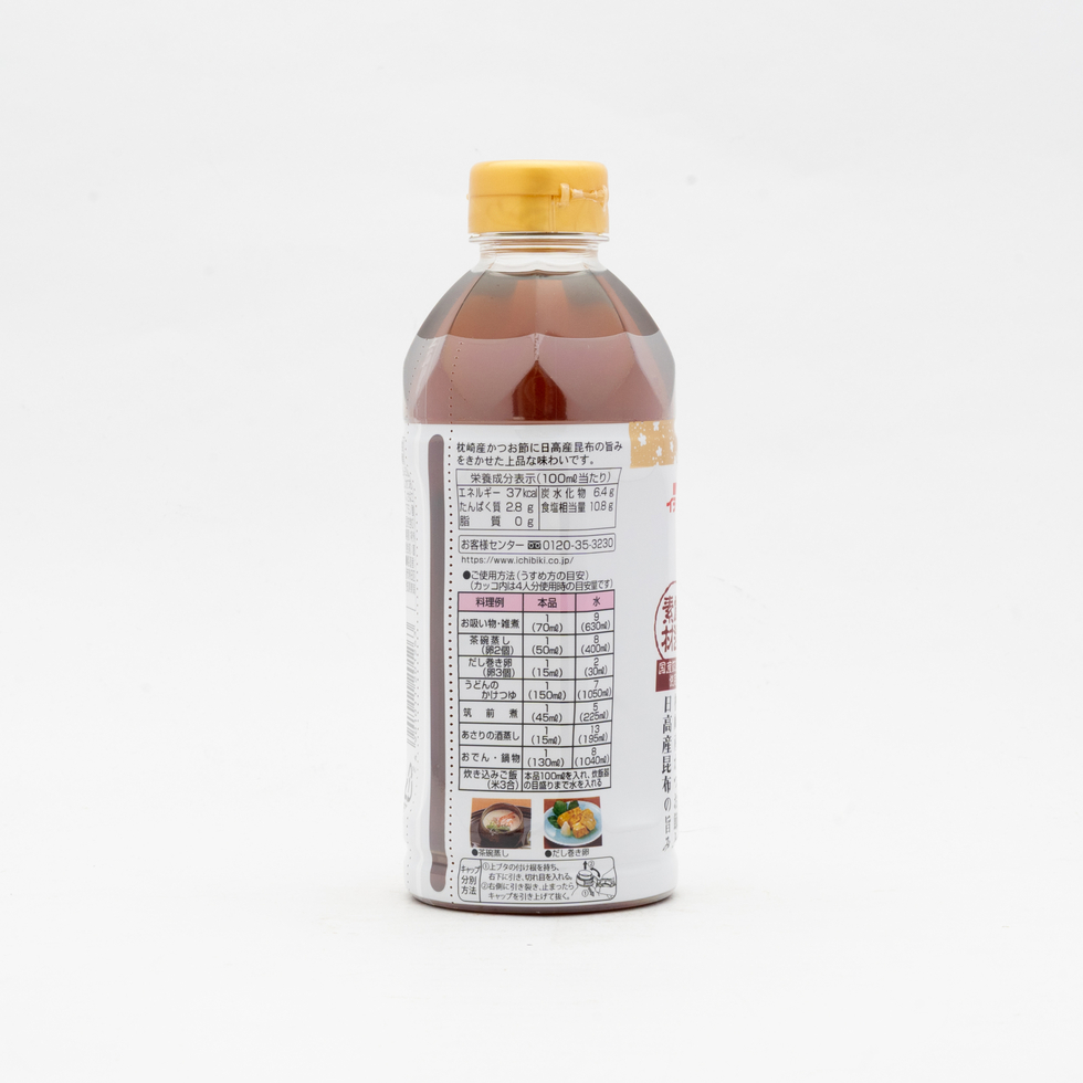 イチビキ 京料亭白だし 500ml