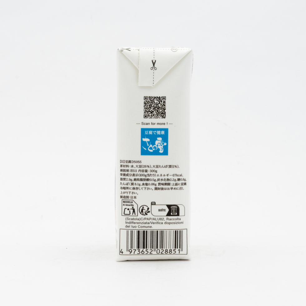 さとの雪 絹ごし風 本格とうふ 300g