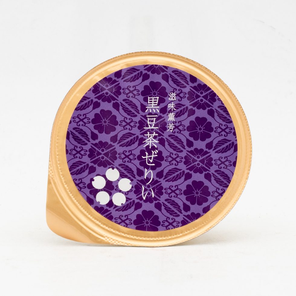 寛永堂 黑豆茶果凍 6個