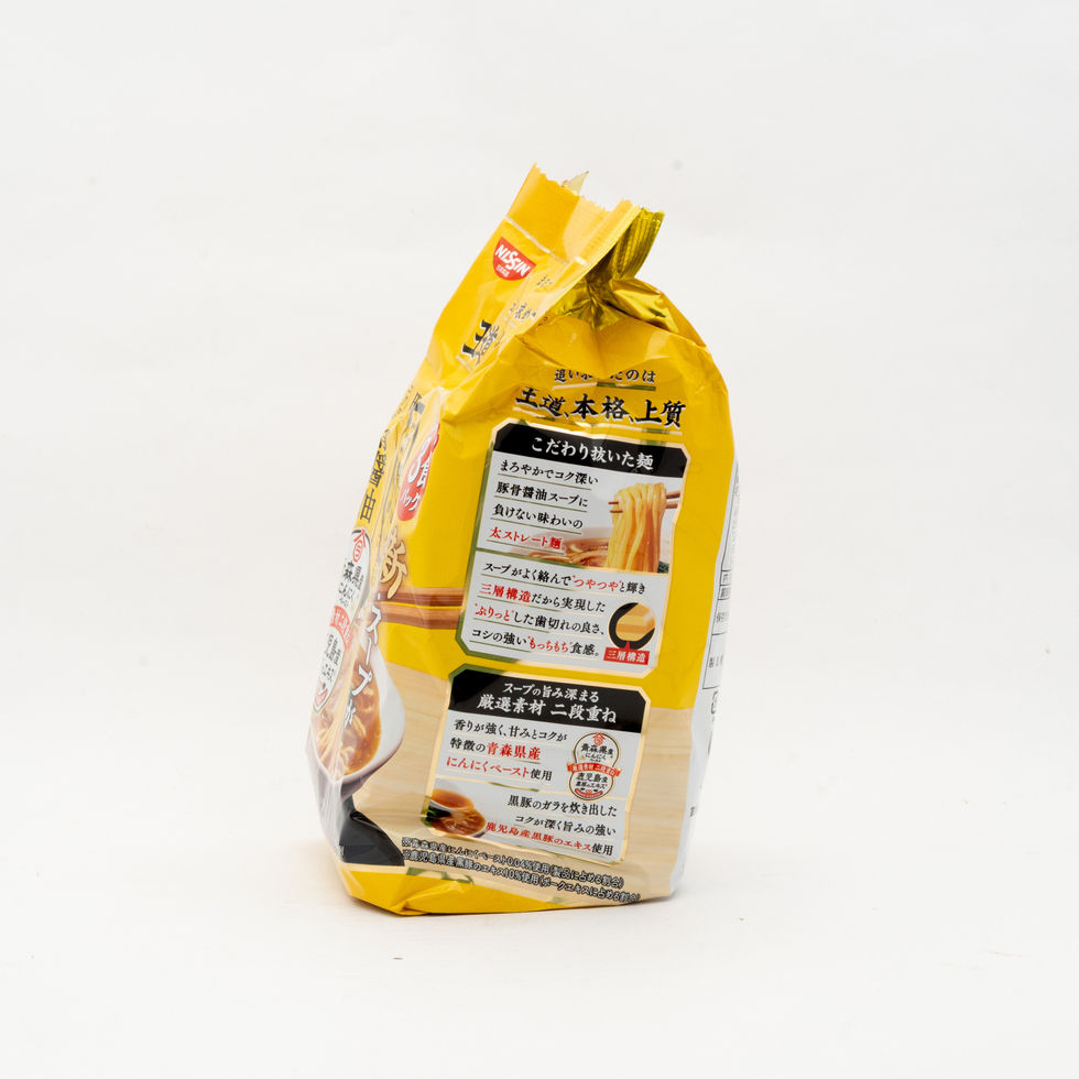 Nissin Raoh Tonkotsu Soy Sauce Ramen 3 Packs