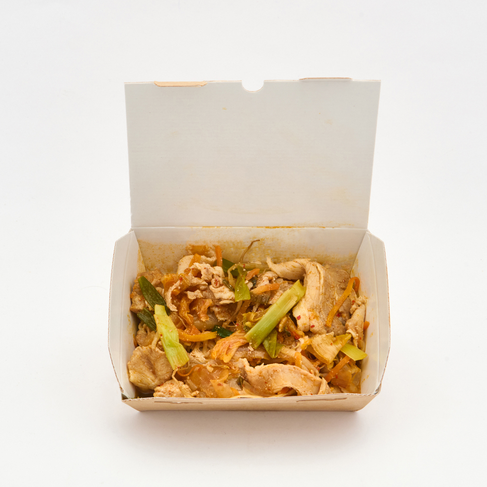 Pork Kimchi Bowl  (+Rice & Veg)