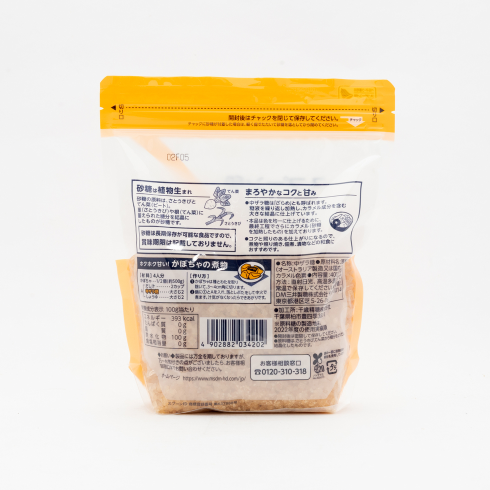 Mitsui Spoon Mark Coarse Brown Sugar Crystals 400g