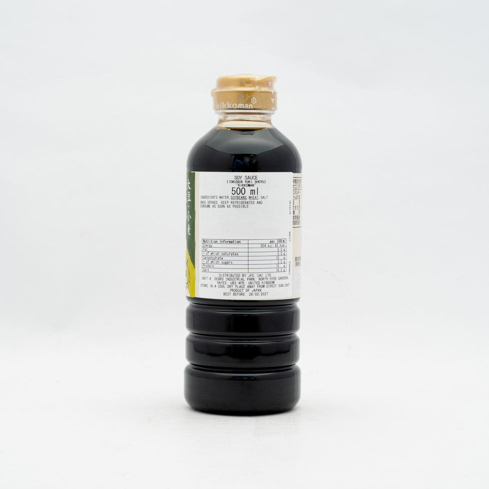 【萬】特撰有機しょうゆ 500ml