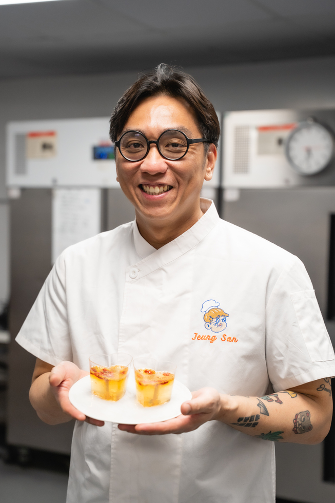 【情人節限定】花漾水晶桂花糕 2杯  (香港廚師Andy監製)