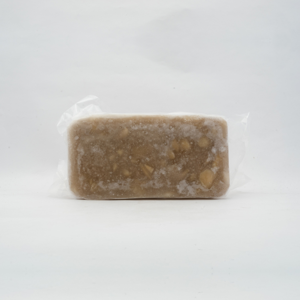 黄金色の馬蹄糕（くわいの蒸し菓子）800g（未スライス）