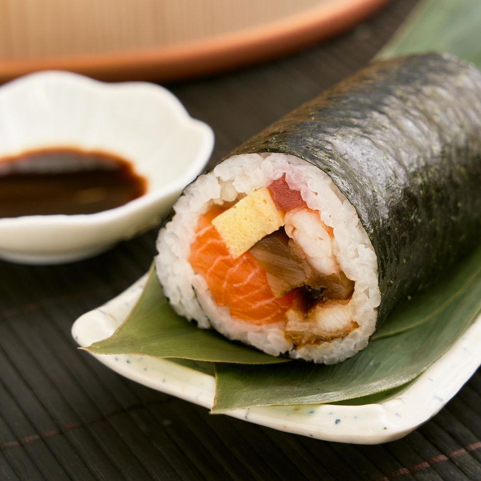 手巻きで楽しむ恵方巻 具材7種セット 85-90g （半切海苔一本分）