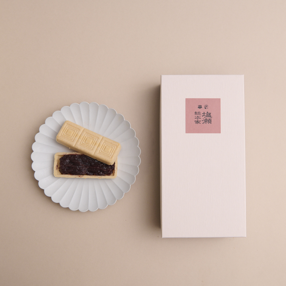 Shiose Monaka (Smooth Red Bean Filling) 5 pcs