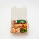 Kids' Fried Prawn & Seafood Shumai with Sesame-Dressed Pumpkin & Veg