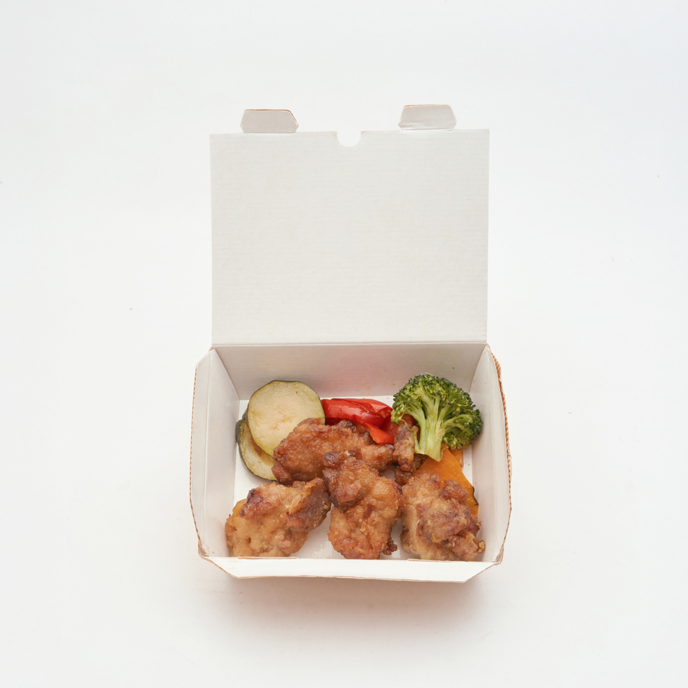 Kids' Chicken Karaage with Steamed Veg in Sesame Dressing