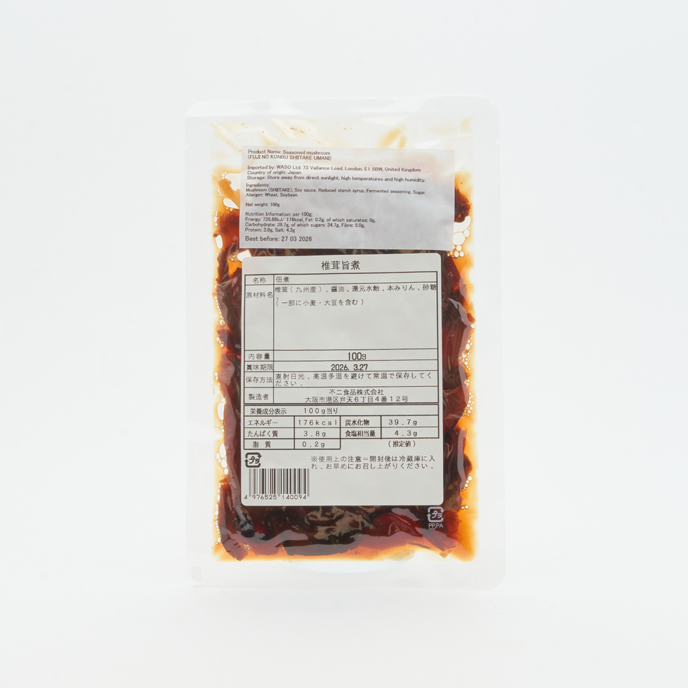 不二食品 椎茸旨煮 100g