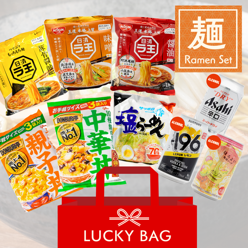 Festival Bag 2026【Sake & ramen set】 9 items - Click for Details