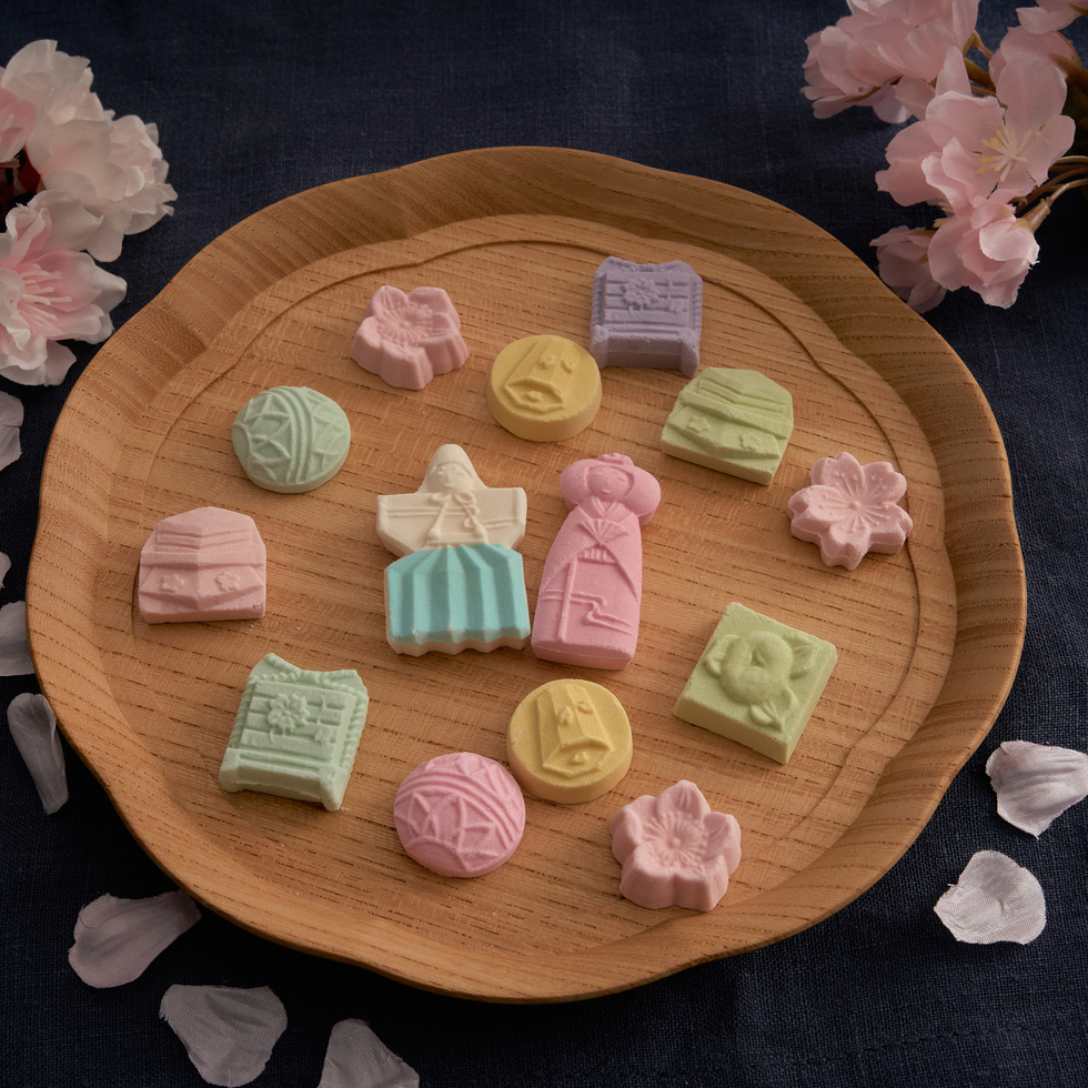 Shiose Hinamatsuri Wasanbon Sugar Confection
