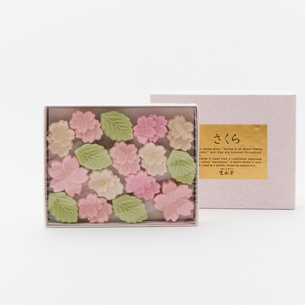 Kaneido Sakura HIGASHI (Dry Sugar Confection) <Seasonal Limited>