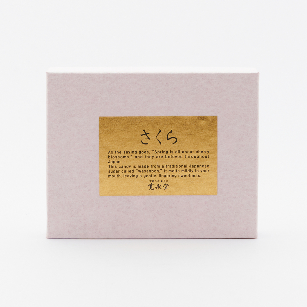 Kaneido Sakura HIGASHI (Dry Sugar Confection) <Seasonal Limited>