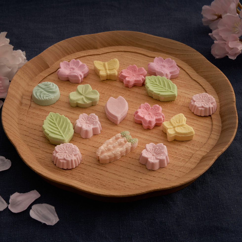 Shiose Seasonal Wasanbon Sugar Confection (Spring Limited Edition)