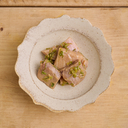 Bluefin Tuna Chunks Marinated in Mustard Ponzu by Nobu Sakaguchi (15 years at a Michelin starred)