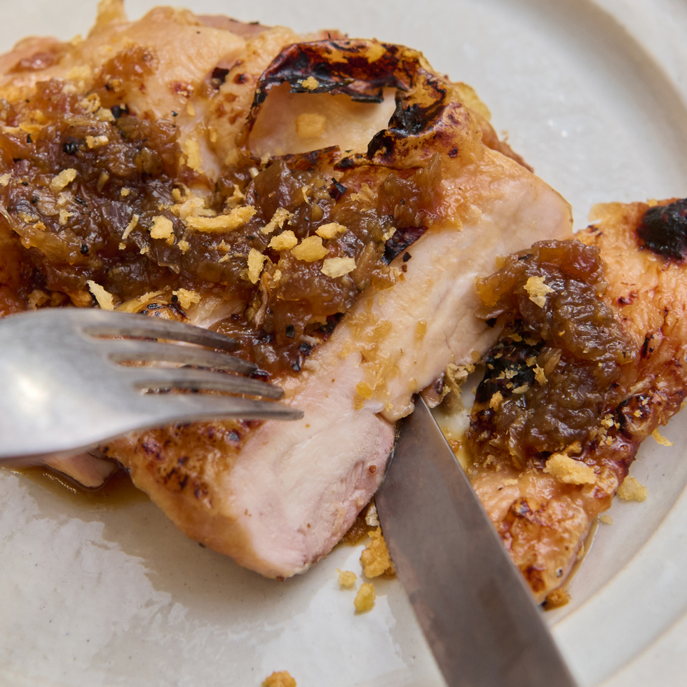 Chicken Garlic Steak