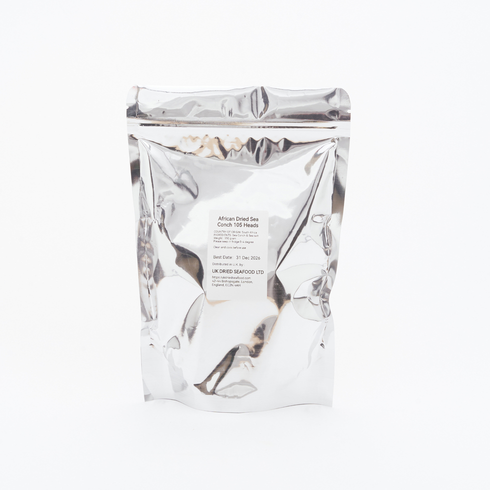 African Red Conch Heads 150g 