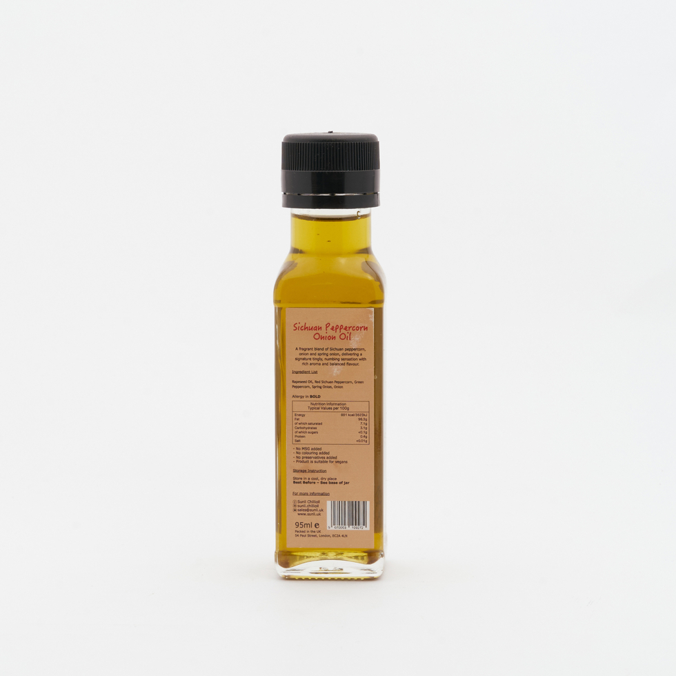 【Hong Kong Brand】SunLi Sichuan Peppercorn Onion Oil 95ml