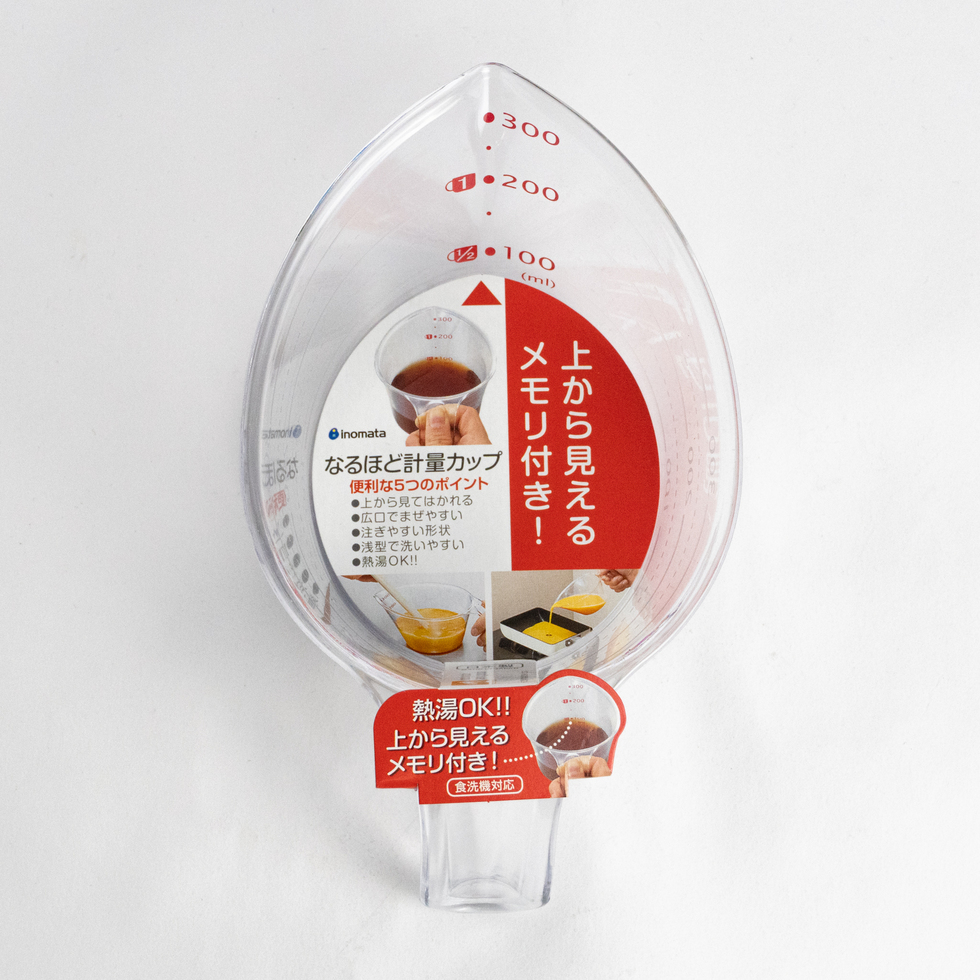 Inomata Naruhodo Top-Read Measuring Cup 300ml