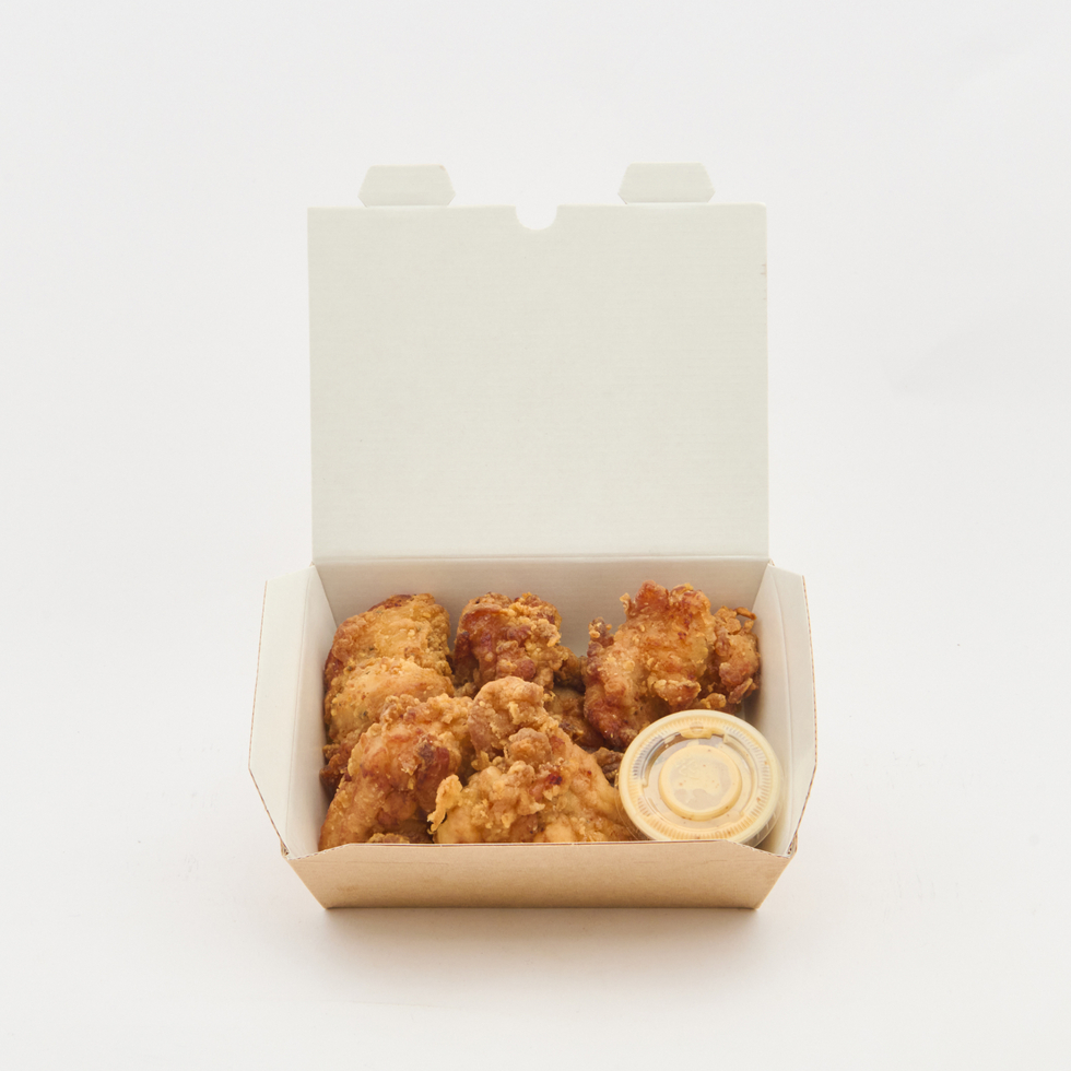 Chicken Karaage with Sesame Sauce (+Rice & Veg) 