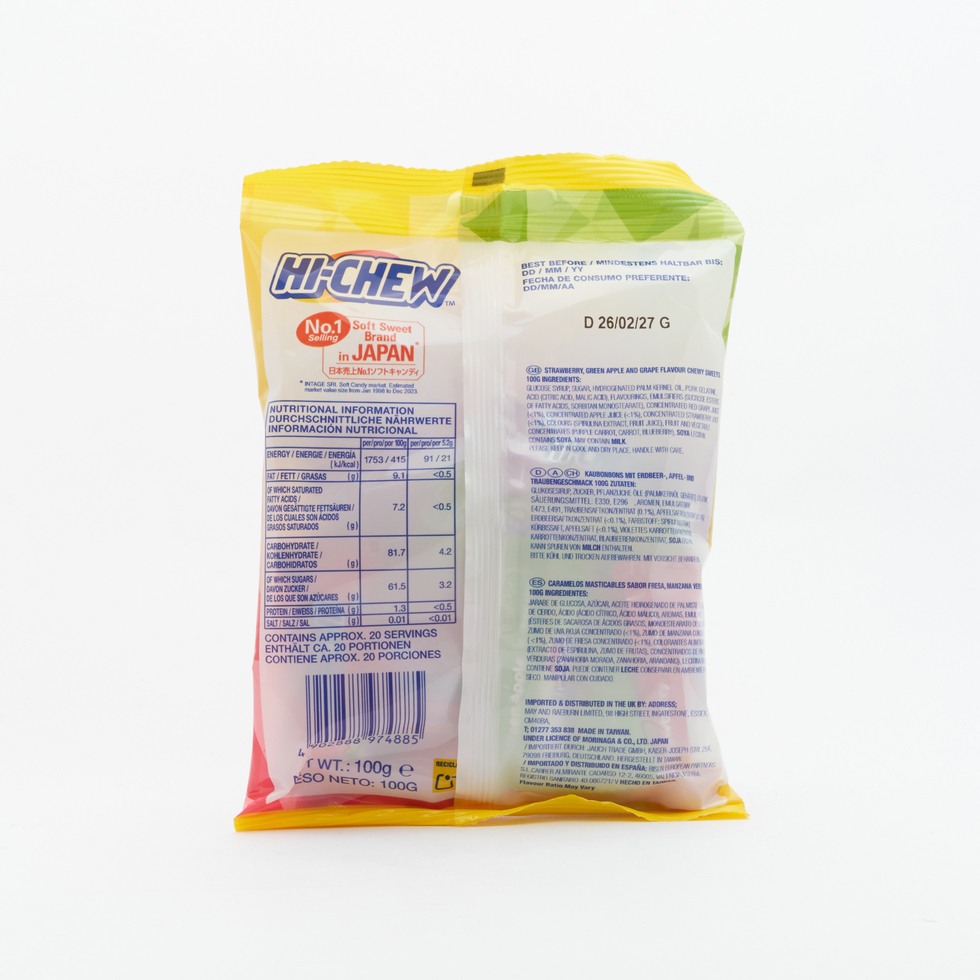 Morinaga Hi-Chew Original Mix Fruit Chew 100g