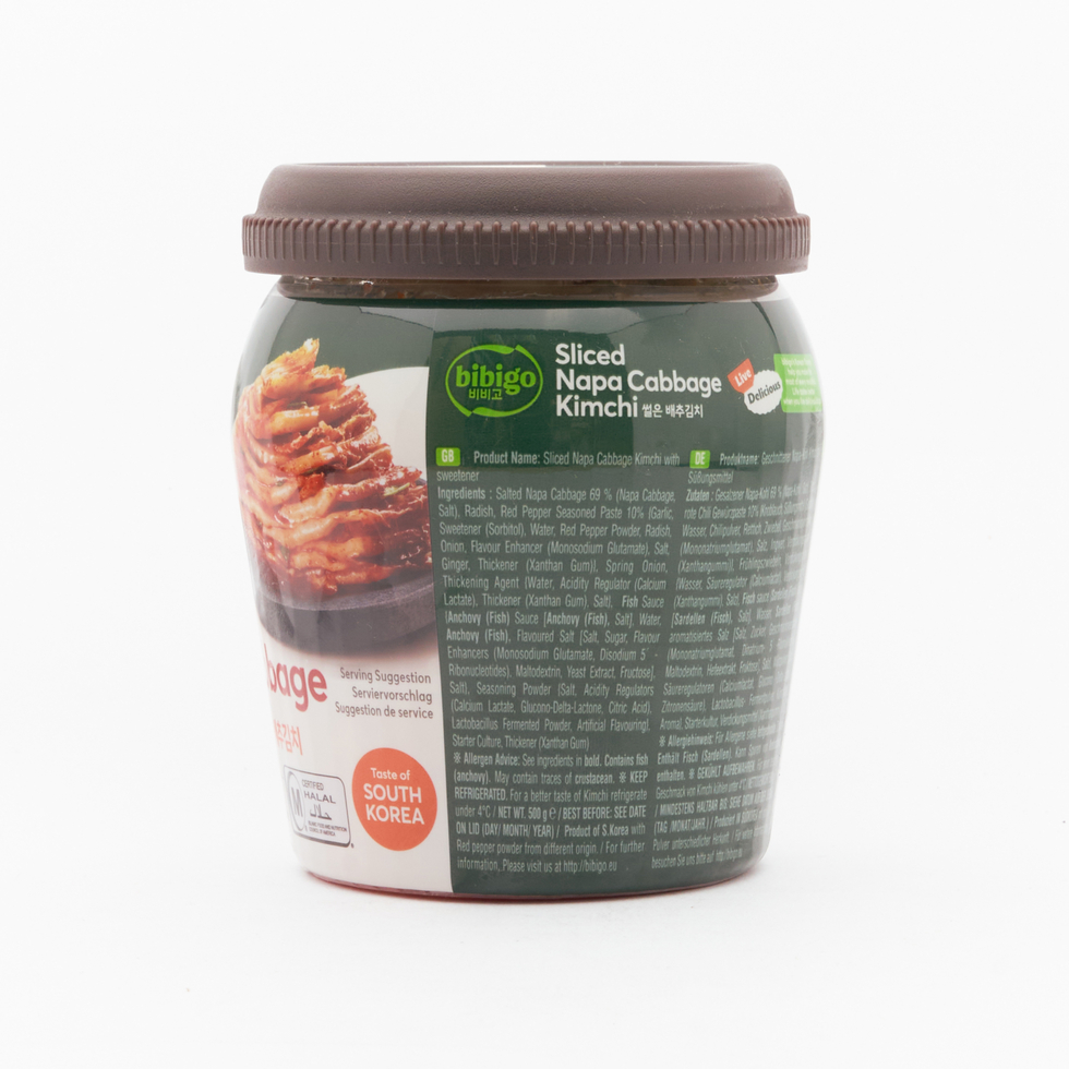 CJ Bibigo Sliced Kimchi in Jar 500g