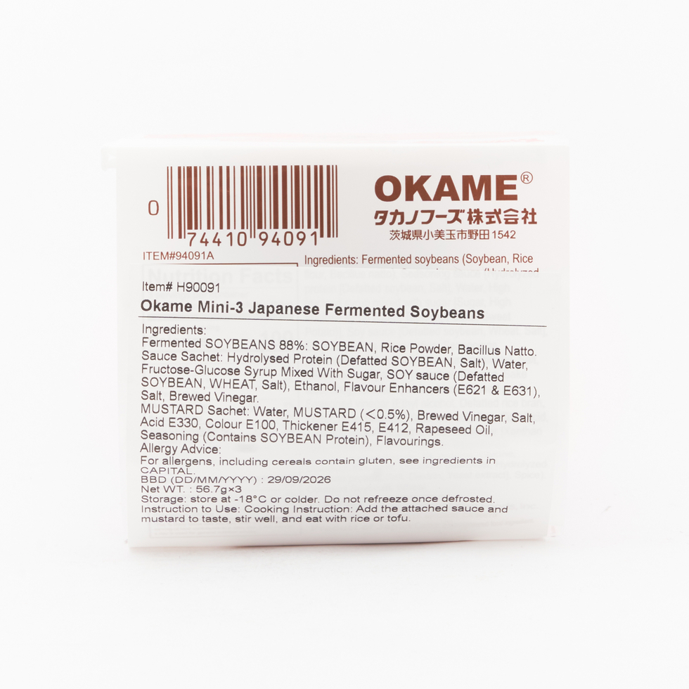 Okame Natto 3pcs
