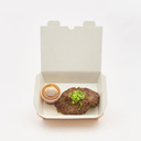 Hamburg Steak with Ponzu Sauce (+Rice & Veg) 