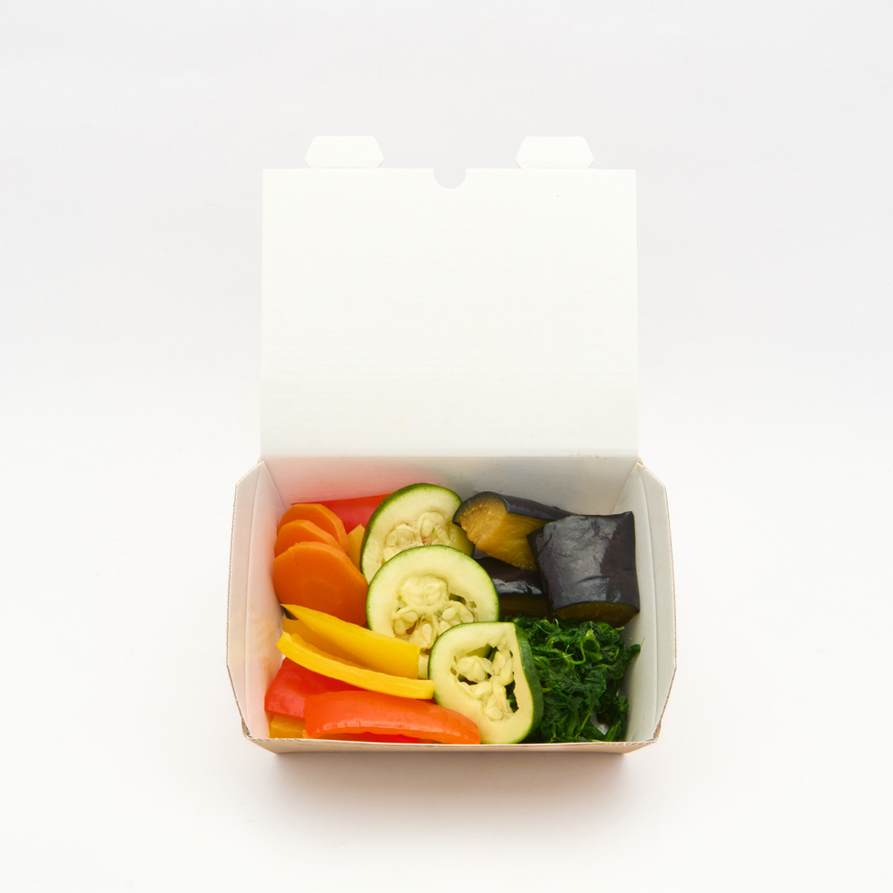 Hamburg Steak with Mushroom Demi-glace (+5 veg) 