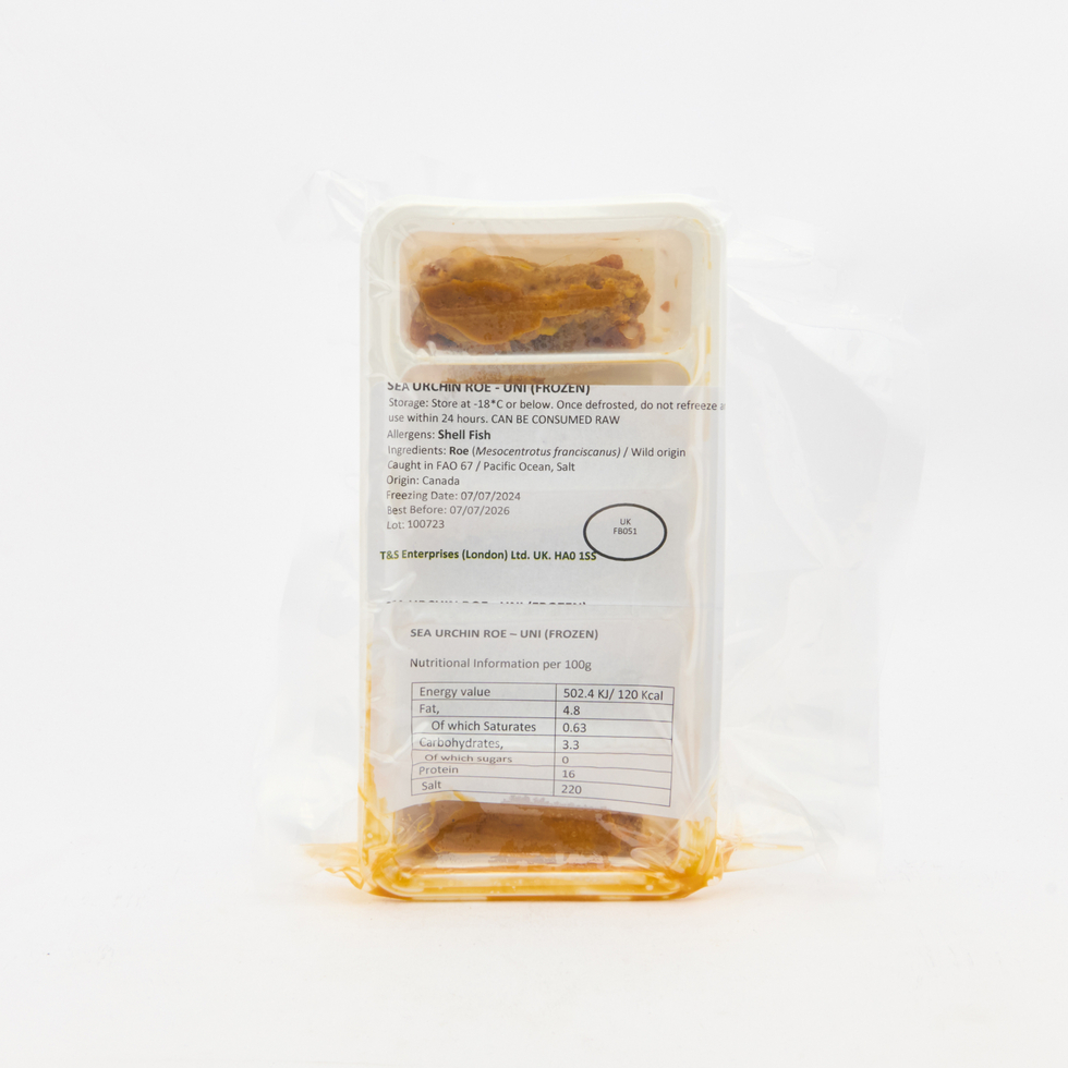 Sea Urchin (Canada) 100g by Nobu Sakaguchi (15 years at a Michelin starred)