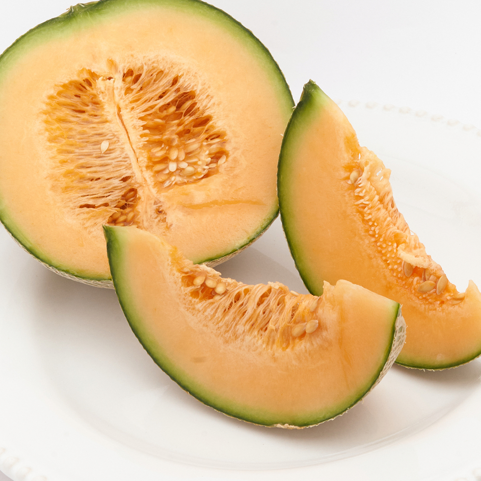 Quincy Melon from Ibaraki, Japan 1 Whole Fruit (approx. 1kg)