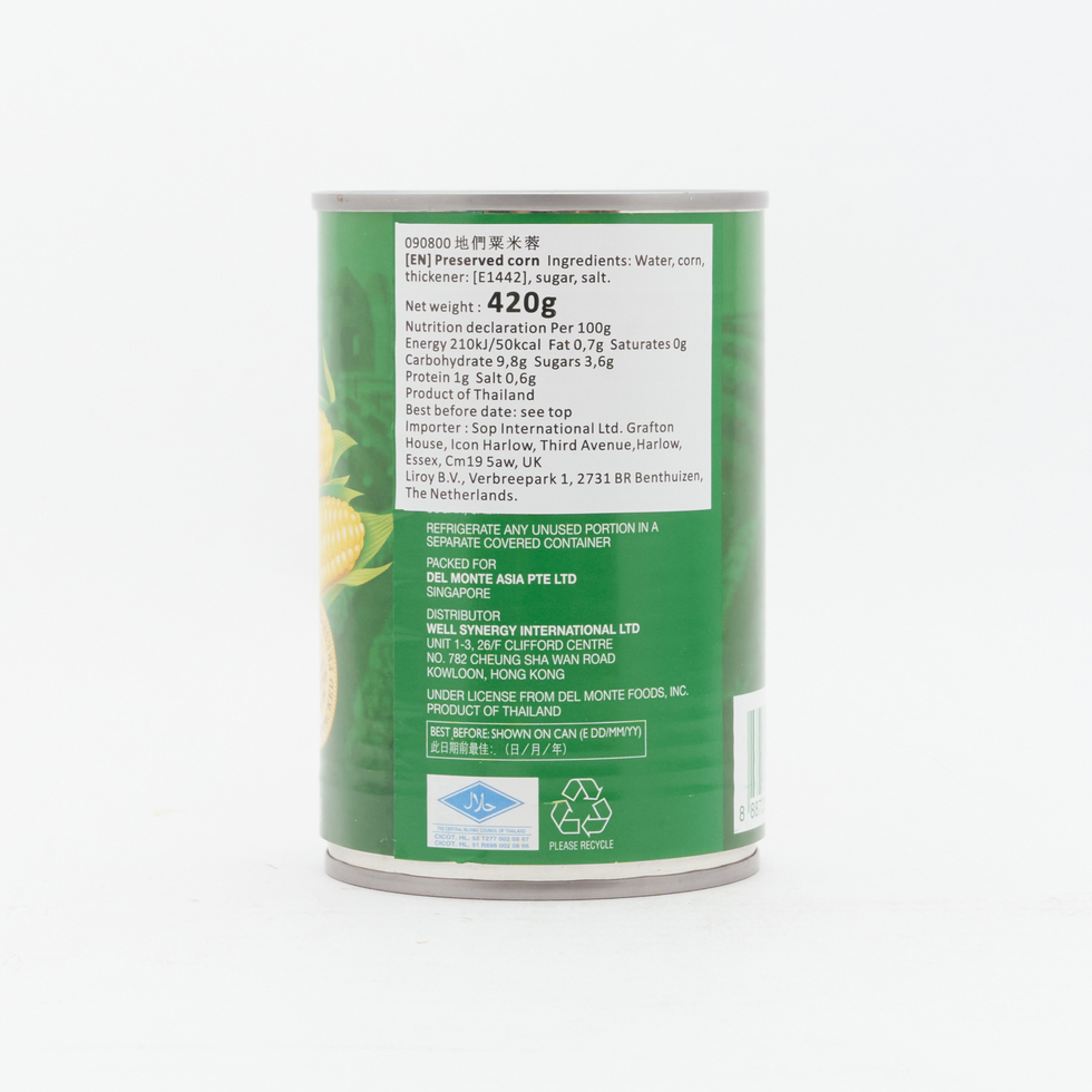 Del Monte Sweet Corn Cream Style 420g