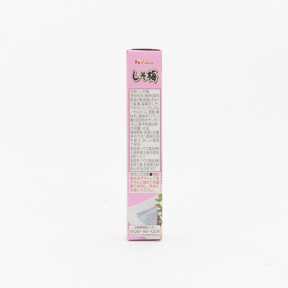 ハウス食品 しそ梅 40g