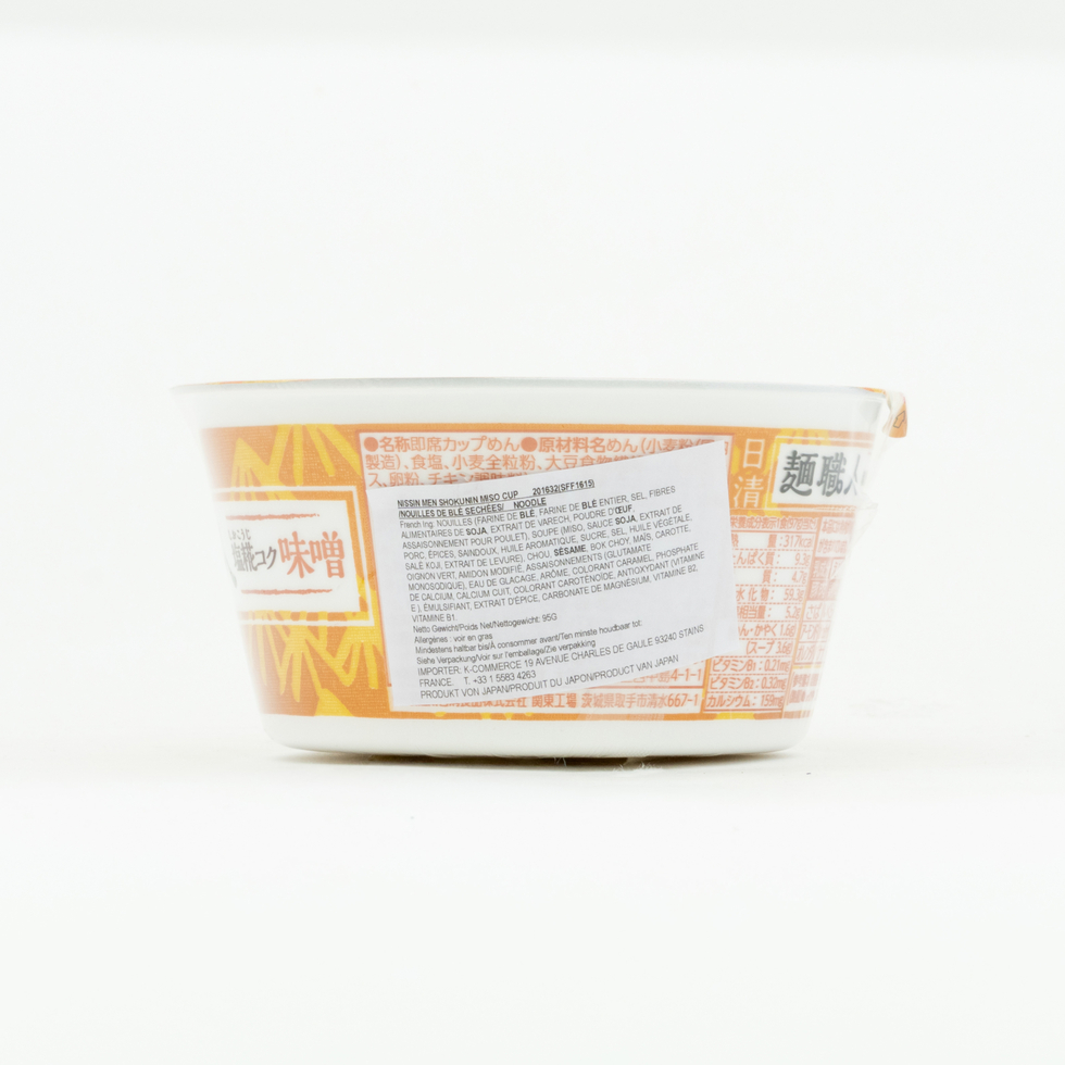 Nissin Menshokunin Miso en Bol 97g