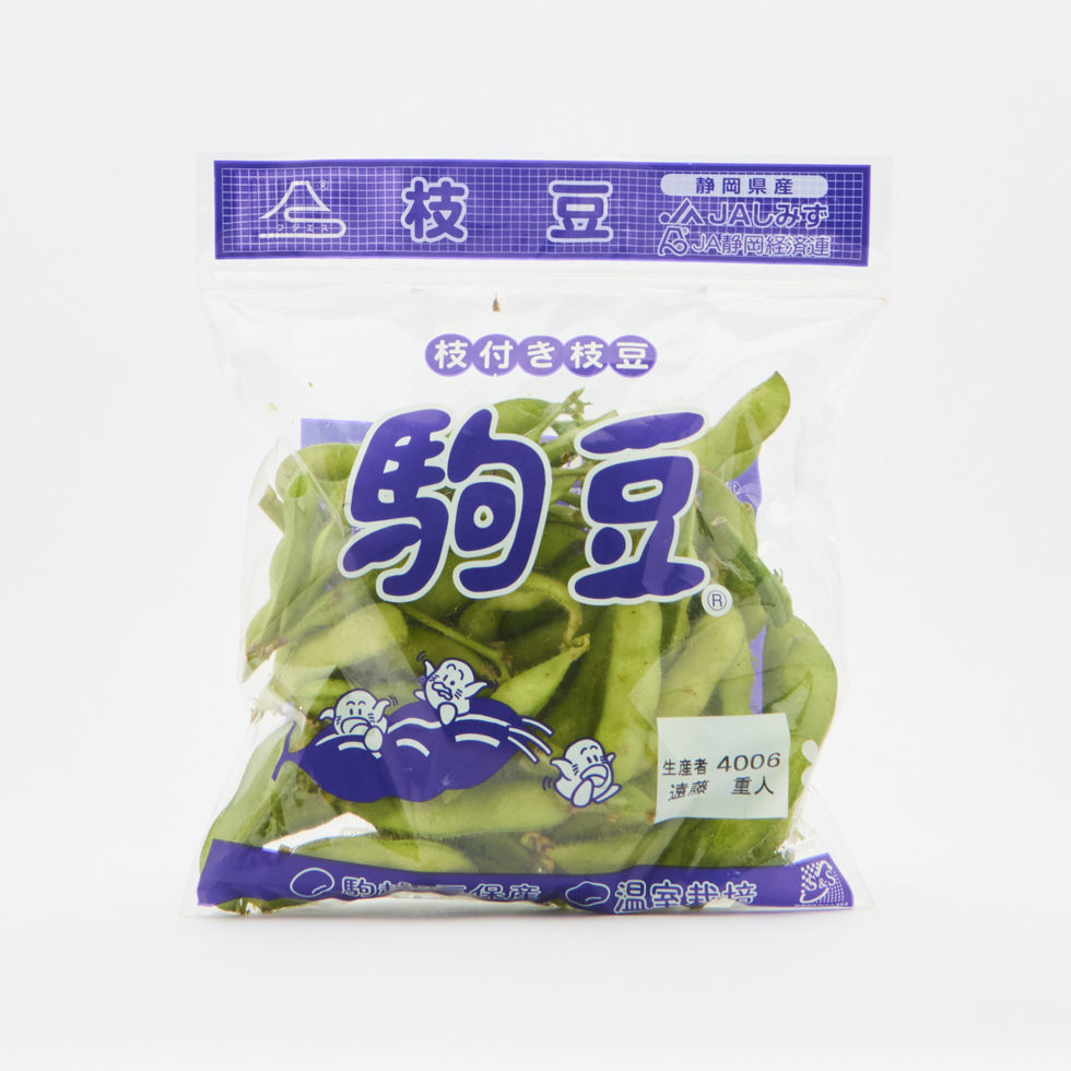 Fresh Japanese Edamame on Branch 160g