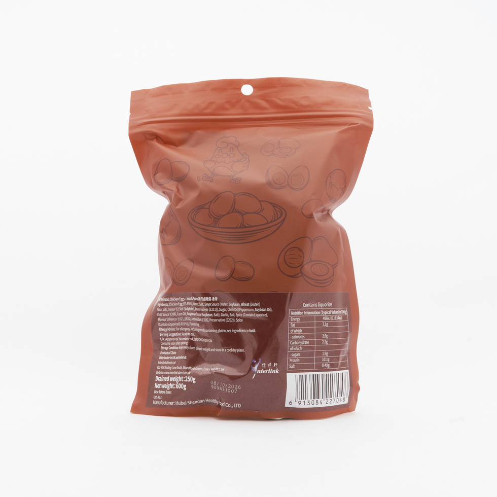 神丹 香辣滷雞蛋 連殼 600g（固形量250g）