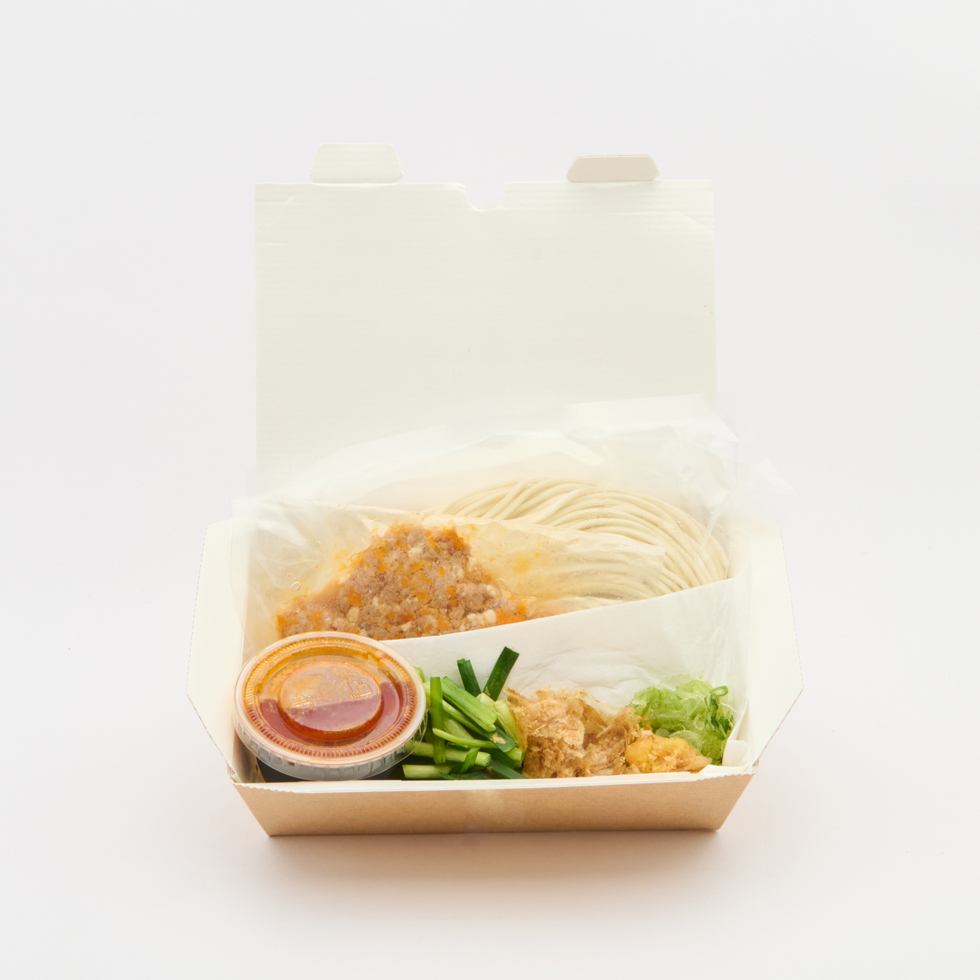 Spicy Pork Brothless Noodle with Monohon Noodles