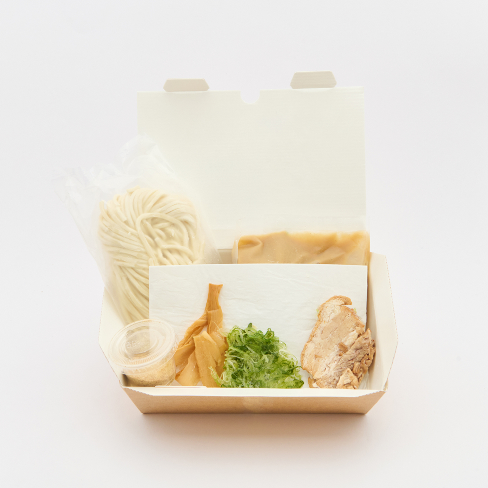 Tsukemen (Dipping Ramen) in Rich Fish Broth with Monohon Noodles (Thick Noodle)