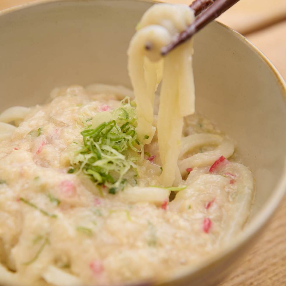 Kanikama & Egg Starchy Sauce Udon