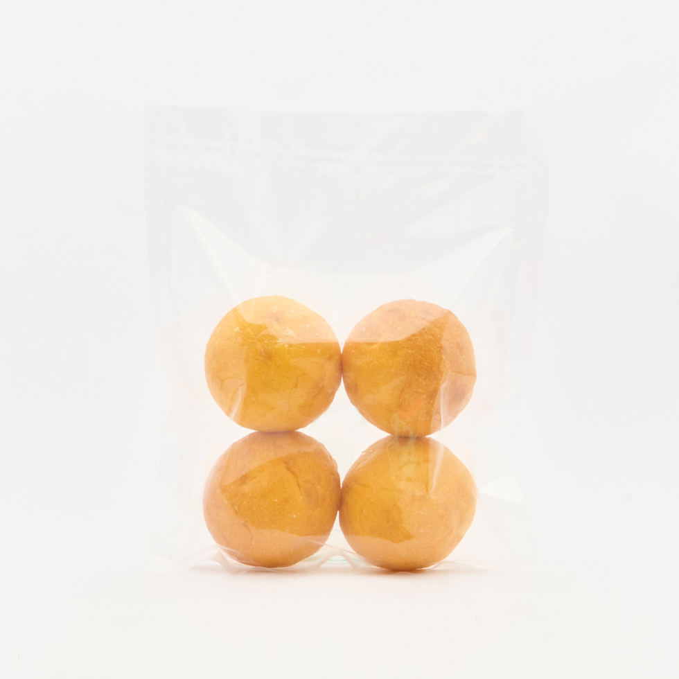 Mini-sized Japanese Carrot Roll with Japanese Wheat (4 pcs) by Style Bread