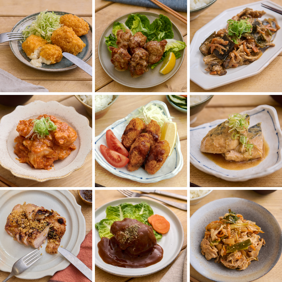 Weekly Changing Collection of Main Dishes (5 à la carte main dishes) ※Click for details (No guarantee to accept requests)