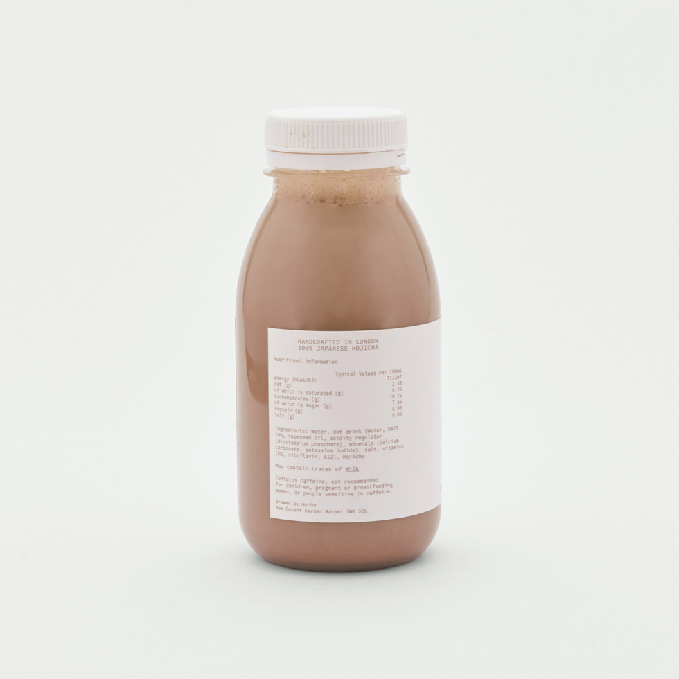 mycha オーツラテセット 250ml x 2（抹茶＆ほうじ茶）