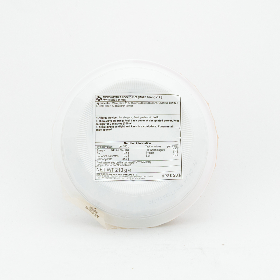 CJ Hetbahn Cooked Mixed Grain Rice 210g