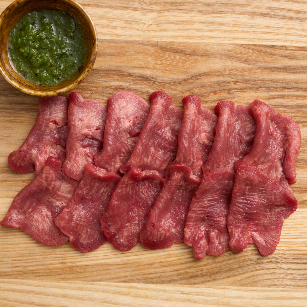 Thinly Sliced Ox Tongue 100-110g