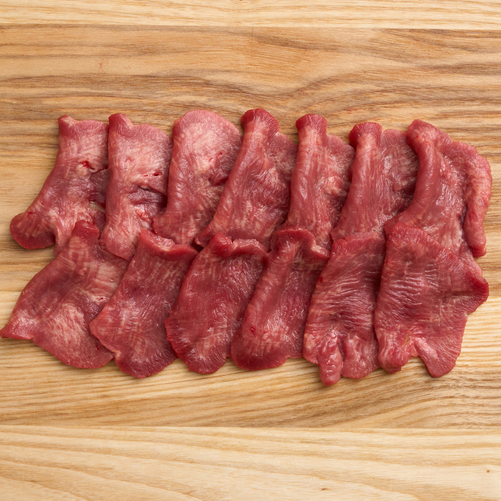 Thinly Sliced Ox Tongue 100-110g