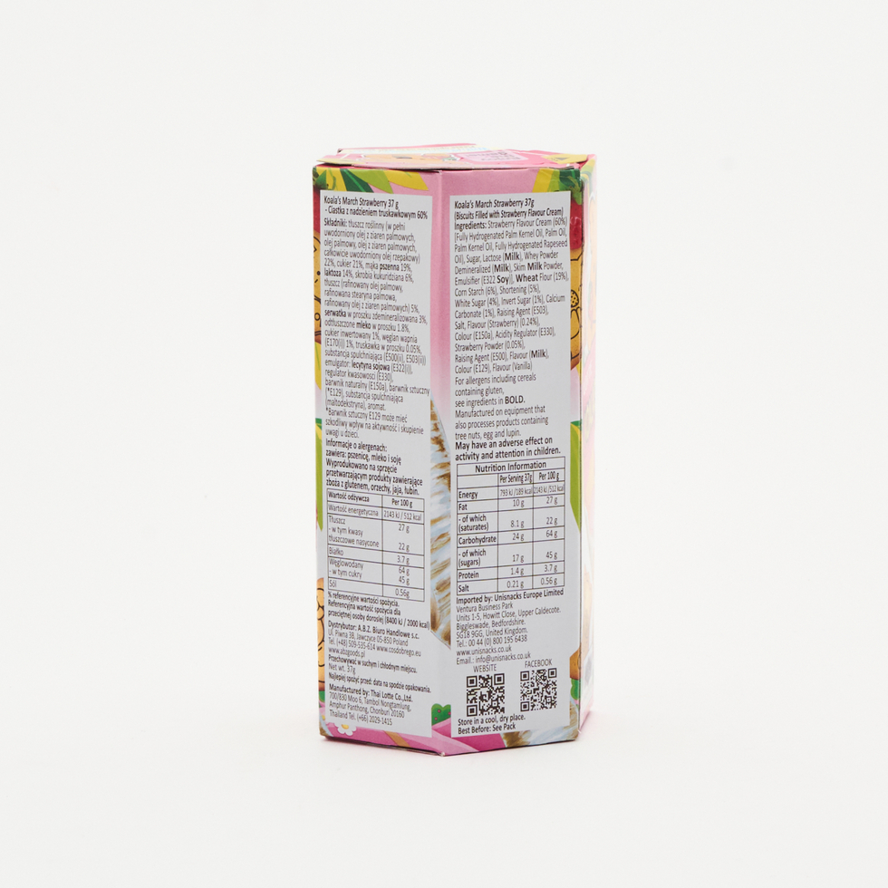 Lotte Koala March Strawberry 37g