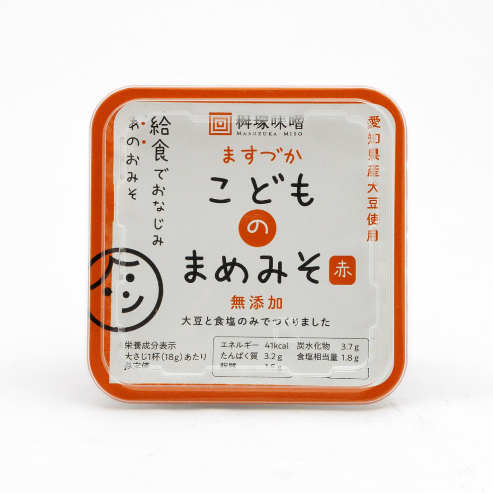 Masuzuka Miso Additive-Free Kodomo No Mame Miso Red Soybean Miso 400g
